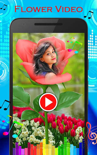 Flower Photo Video maker 5 تصوير الشاشة