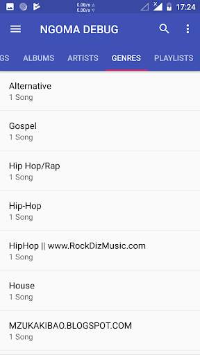 Ngoma music player screenshot 3