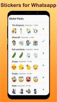 Whatsapp stickers 2019 - WAStickerApps screenshot 3