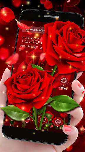 APUS Launcher Rose Theme screenshot 1
