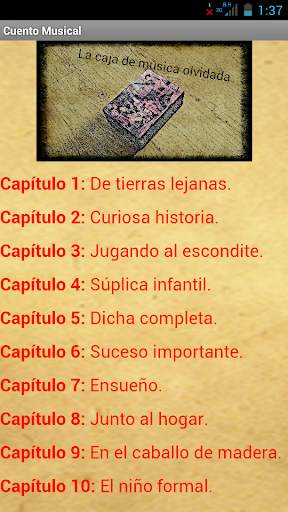Cuento Musical screenshot 2
