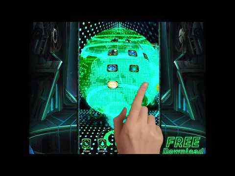 3D earth space tech theme screenshot 1