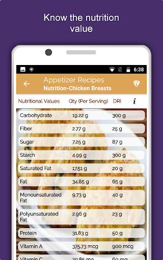 Appetizers, Snacks & Starters Food Recipes Offline screenshot 15