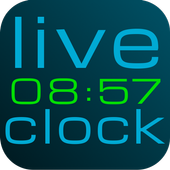 Live Clock Wallpaper أيقونة