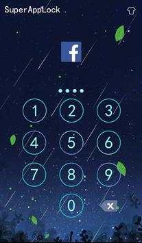 Applock Theme RainDrop screenshot 2