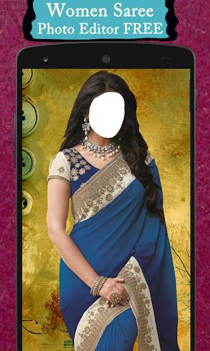 Women Saree Photo Editor FREE screenshot 1