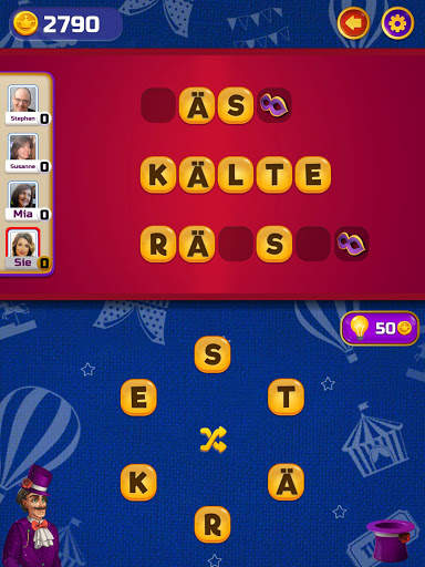 Zirkuswörter: Magisches Puzzle screenshot 9