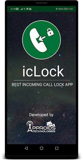 Incoming Call Lock screenshot 1