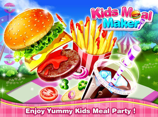 Kids Food Party - Burger Maker Food Games screenshot 1