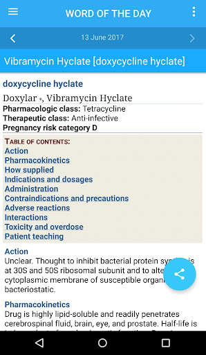 I.V. Drug Handbook screenshot 3