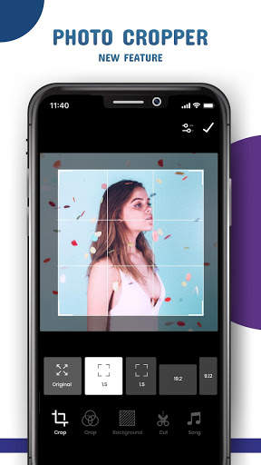 Video maker with photo & music screenshot 1