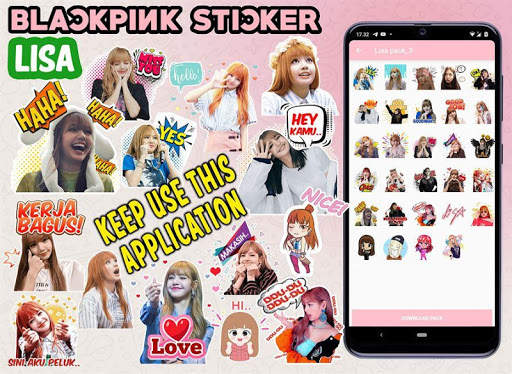 Stickers Blackpink 2020 Cute WAStickerApps screenshot 6
