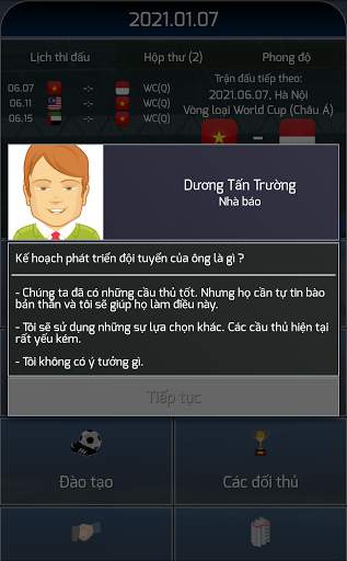 True Football National Manager screenshot 2