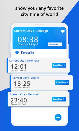 World Clock : All Country Time screenshot 1