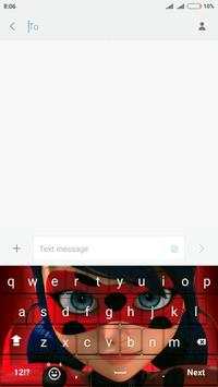 Wallpaper Ladibug Keyboard screenshot 2