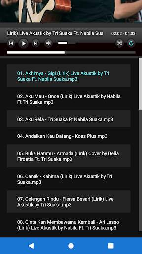 Tri Suaka Lagu Akustik Full Album Offline screenshot 6