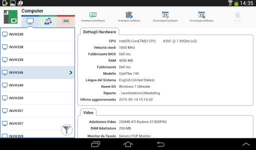 Console Mobile NetSupport DNA screenshot 6