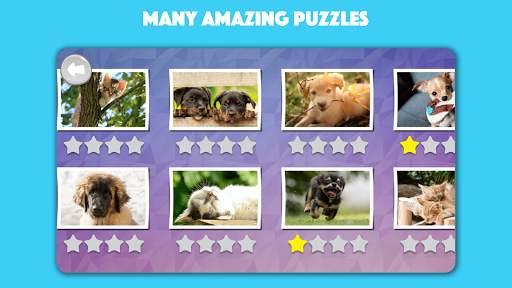 Dogs & Cats Puzzles for kids & toddlers 2 🐱🐩 screenshot 2