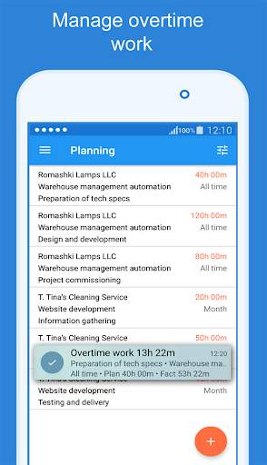 Trice - work time tracker app for freelancer screenshot 2