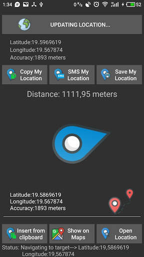 COMPASS - OFFLINE GPS NAVIGATION screenshot 1