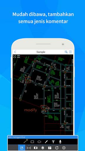 CAD Reader-Fast Dwg Viewer and Measurement Tool screenshot 3