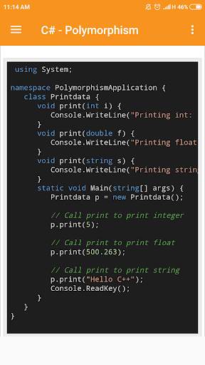C# Tutorial screenshot 6