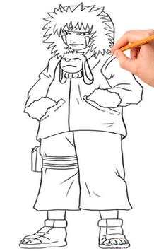 How To Draw Naruto  step by Step screenshot 3