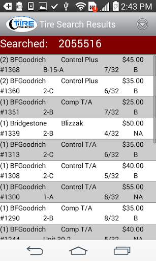 Used Tire Shop Inventory screenshot 8