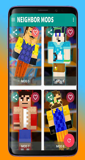 Hey Horror Neighbor Mod For MCPE - Hide and seek screenshot 3