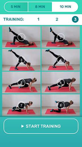 Home Workout - Video Lessons ⏱ screenshot 4