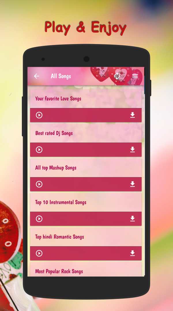 Love mp3 songs download screenshot 4