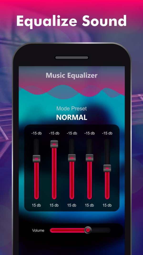 Music Equalizer - Bass Booster  & Music Player screenshot 4