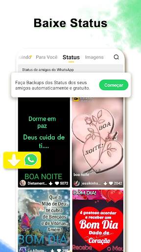 VStatus - Compartilhe Vídeos,  screenshot 4