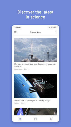 Science News 1 تصوير الشاشة