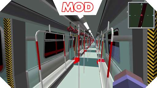 Train Drive Mod Minecraft screenshot 2