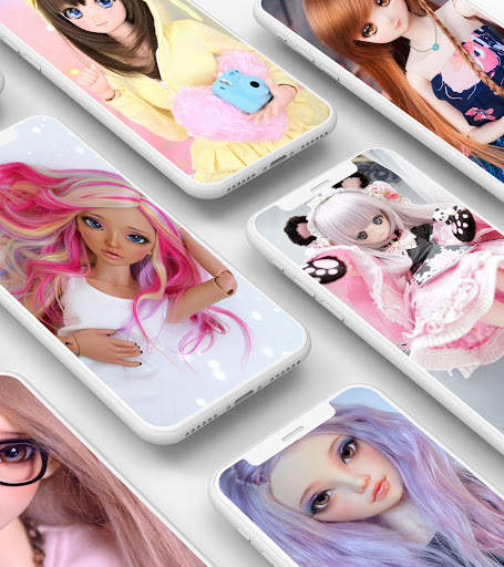 Cute Doll Wallpaper screenshot 2