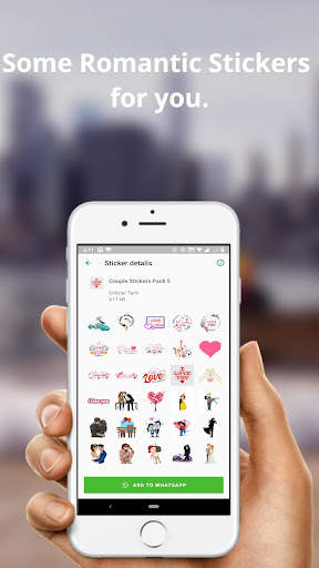 Romantic Couple Stickers 2021 for Whatsapp screenshot 5