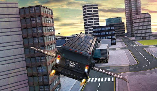 Futuristic Limo Flying Car screenshot 2