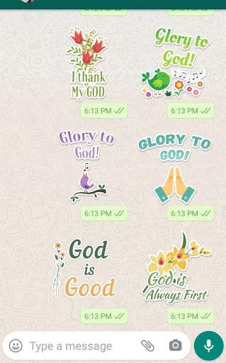 Christian Stickers screenshot 2