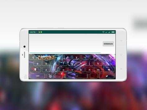Mobile Legends Keyboard : Zhask screenshot 2