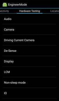 Mediatek engineering mode app screenshot 5