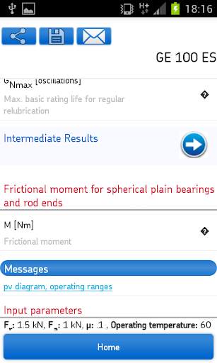 SKF Bearing Calculator screenshot 7