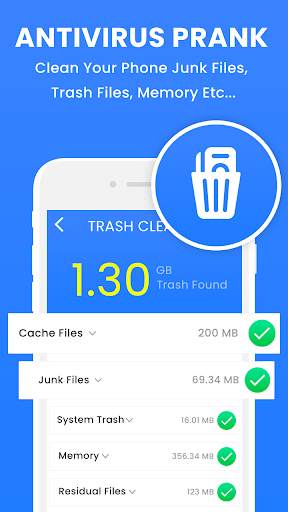 Prank Antivirus Cleaner screenshot 2