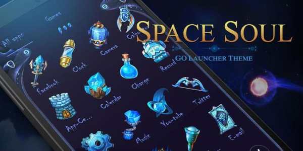 Space Soul Go Launcher Theme screenshot 5