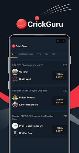 CrickGuru - Cricket Live Score screenshot 3