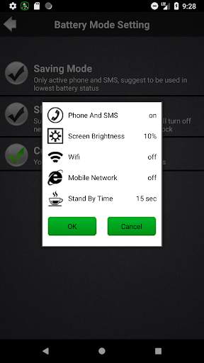 Powerful Battery Saver 6 تصوير الشاشة