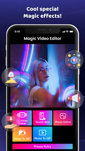 Magic Video Editor : Video Maker & Face Retouch screenshot 5