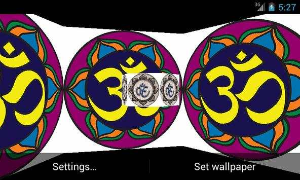 OM 3D Live Wallpaper screenshot 2