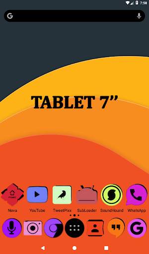 Colorful Flat Icon Pack screenshot 9