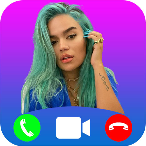 Karol G Fake Video Call icon